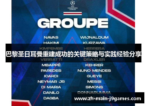 巴黎圣日耳曼重建成功的关键策略与实践经验分享